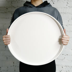 Bamboo Fibre Tray with Handles