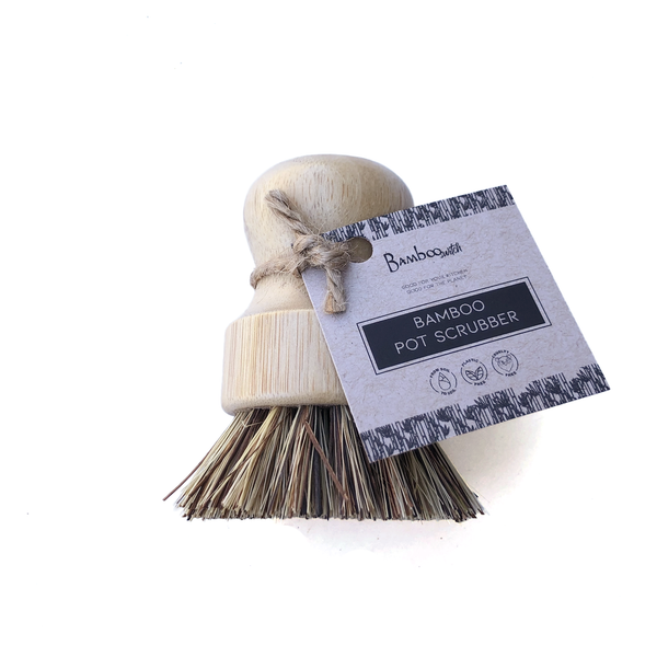 Bamboo Pot & Pan Brush