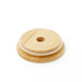 Bamboo Mason Jar Lid / Wide Mouth with Hole