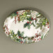 Holly & Berries Bamboo Oval Serving Tray