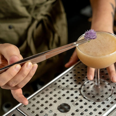 Bar Garnish Tweezers 10"