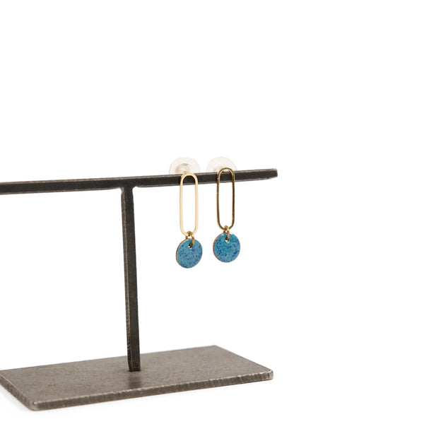 Baritone Earrings / Turquoise