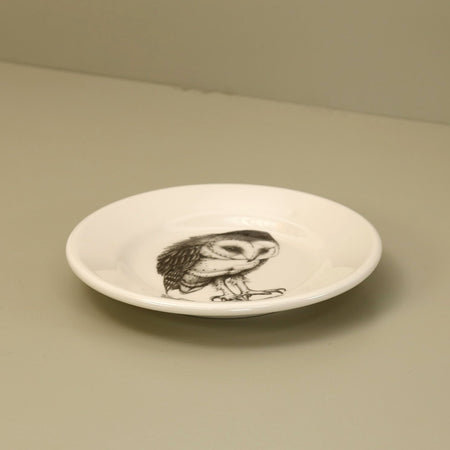 Laura Zindel Bistro Plate / Barn Owl