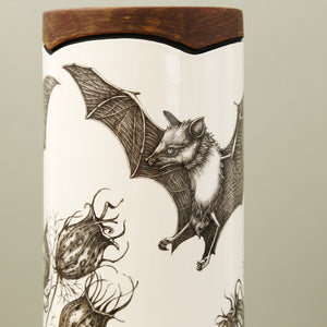 Laura Zindel Canister Vase / Small / Bat