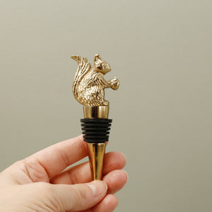 Squirrel Bottle Stopper