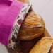 Bee's Wrap Bread Bag / Magenta Meadow