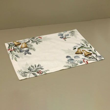 Bells of Christmas Cotton Placemat