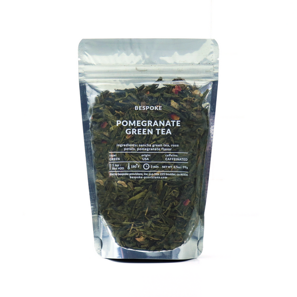 Bespoke Loose Leaf Tea / Pomegranate Green