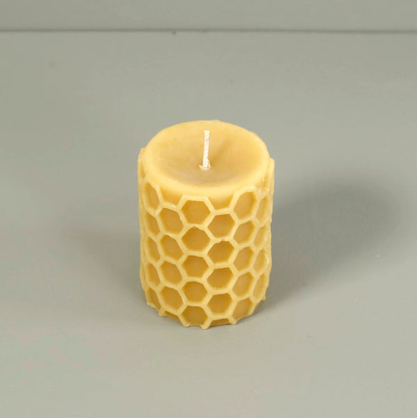 Big Dipper Beeswax Honeycomb  Pillar Candle