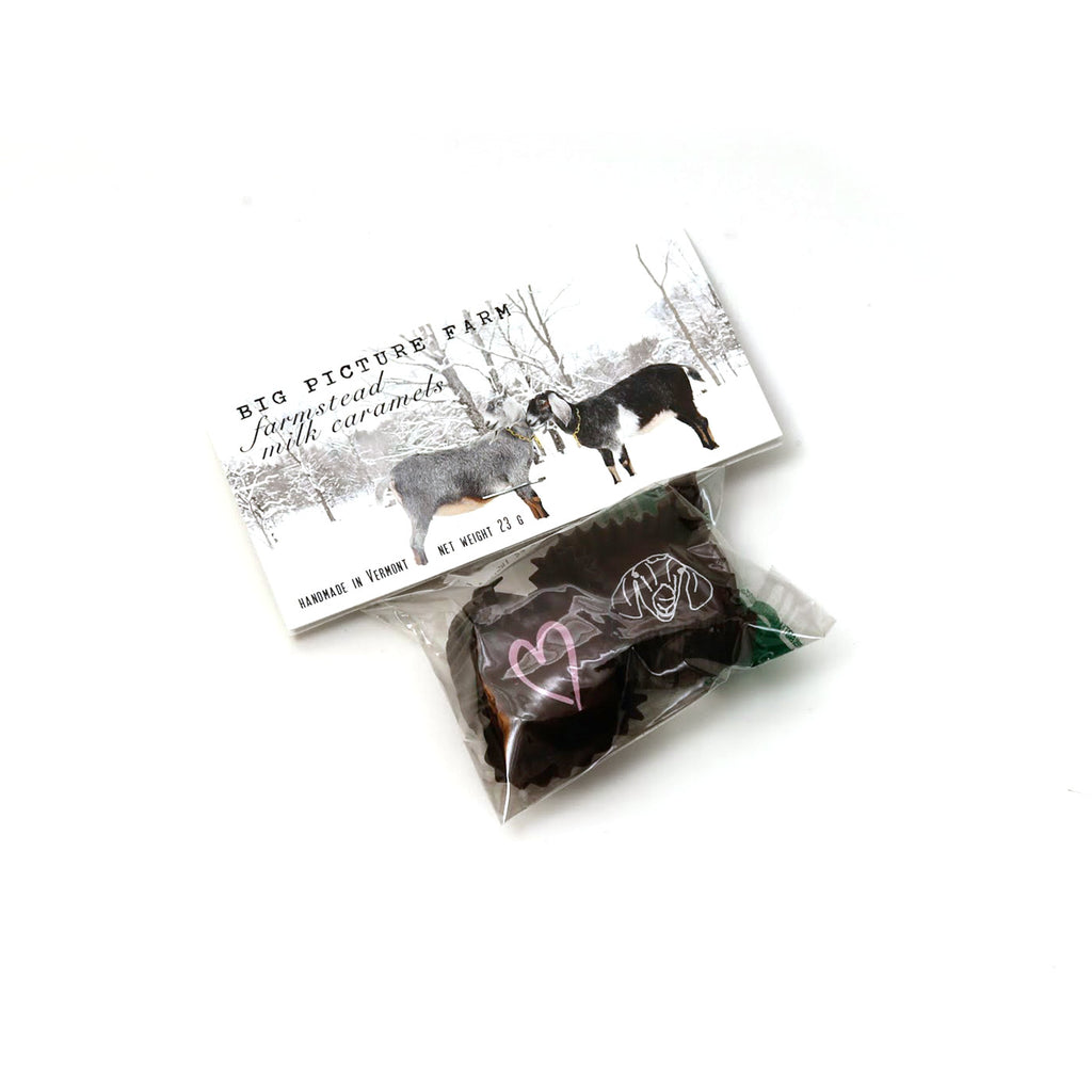 Dark Chocolate Candy Gram Goat Milk Caramels