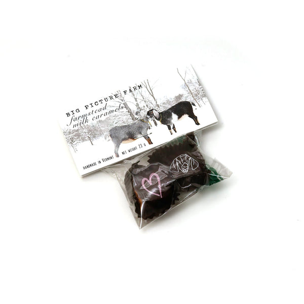 Dark Chocolate Candy Gram Goat Milk Caramels