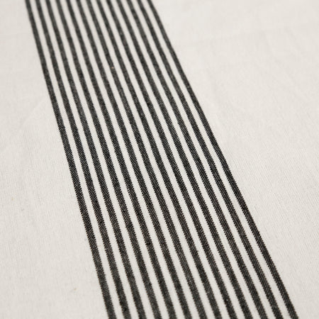 Black Stripe Table Runner 16" x 72"