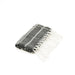 Kalkedon Turkish Cotton Hand Towel / Black & White Multistripe