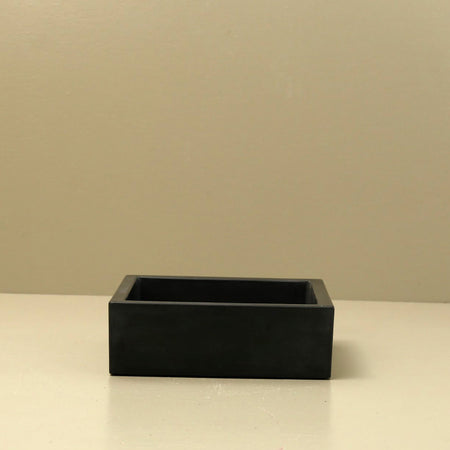 Concrete Napkin Holder / Black