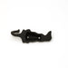 Rustic Cast Iron Dog Hook / Black