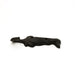Rustic Cast Iron Dog Hook / Black