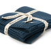 Cotton Swaddle Blanket / Cobalt