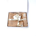 Luxe Organic Cotton Knit Blanket & Hat Set / Oatmeal