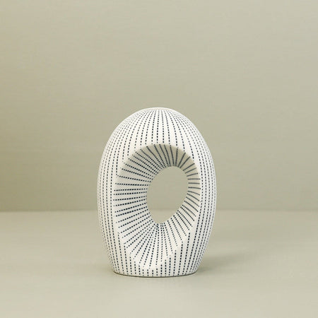 Mini Artura Vase / Blue Dash