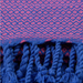 Turkish Cotton Bath Towel / Fuchsia & Blue