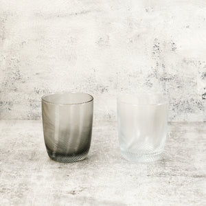Terris Hand Blown Tumbler / Clear