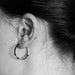 Aryna Hoop Earrings / Small / Olive