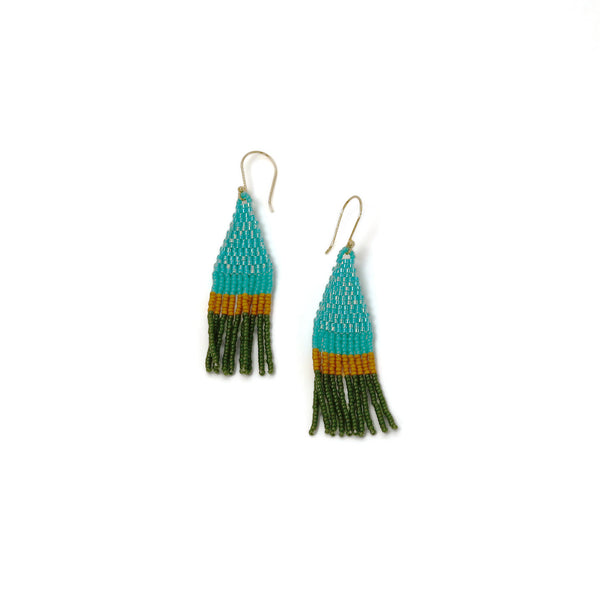 Franjette Earrings / Turquoise