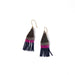 Franjette Earrings / Plum