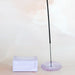 Glass Bubble Incense Holder / Lavender