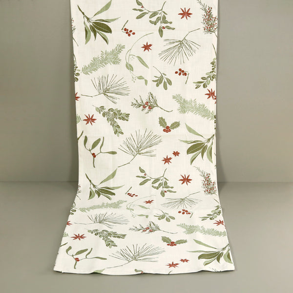 Boughs & Berries Table Runner / 16" x 98"