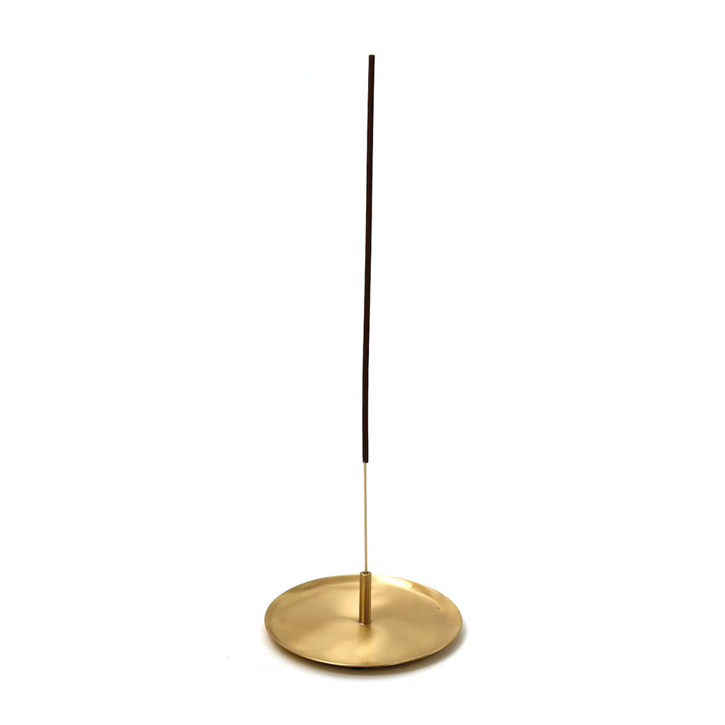 Brass Flat Incense Holder