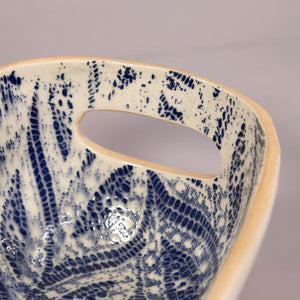 Terrafirma Bread Caddy / Paisley / Cobalt