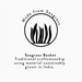 Seagrass Conical Basket / Neyron