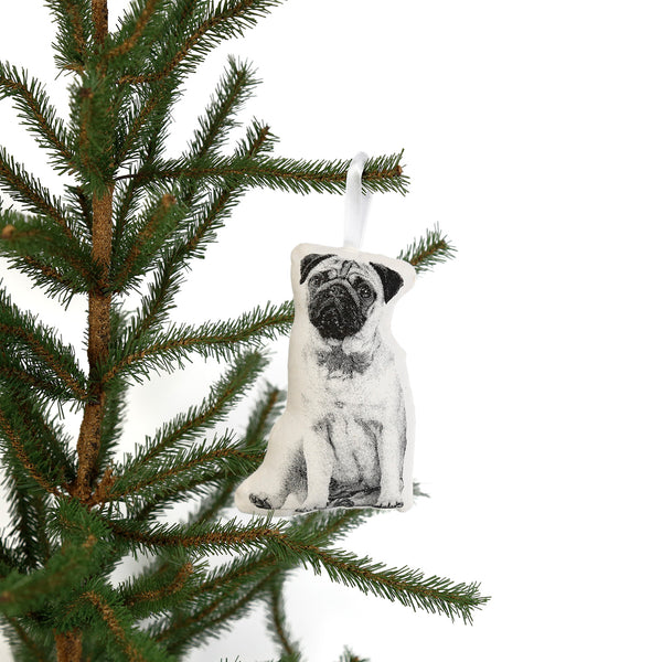 Pug Ornament