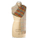 Merino Wool Scarf / Check Beige Multi