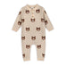 Brown Bear Sweater Knit Jumpsuit