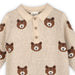 Brown Bear Sweater Knit Jumpsuit