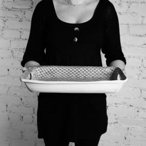 Terrafirma Buffet Tray / Aspen / Cobalt