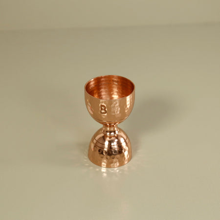 Bell Jigger / Hammered Copper