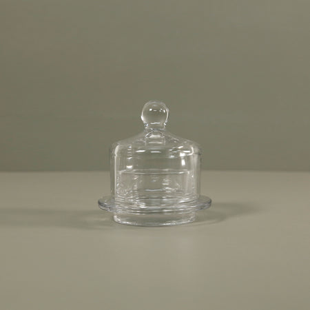 Round Glass Butter Cloche