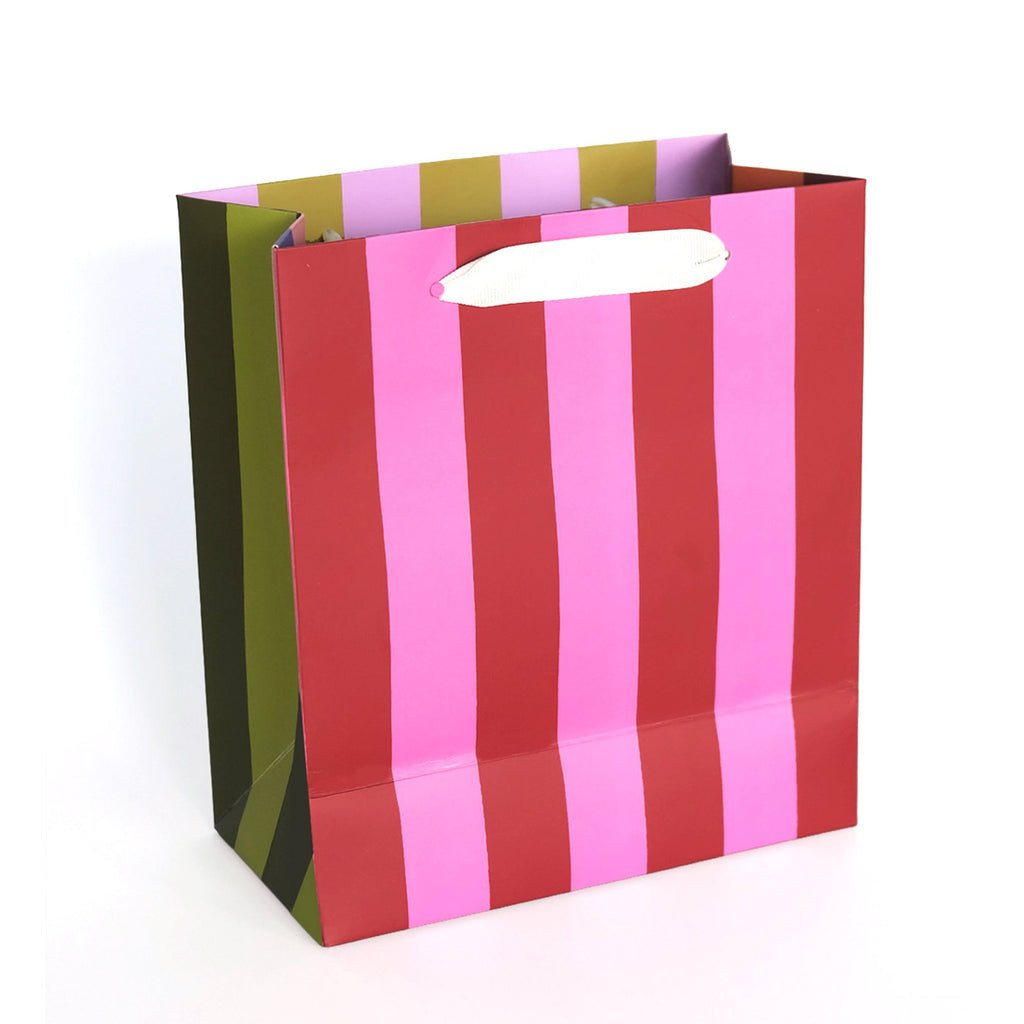 Designer Gift Bag / Cabana Stripe