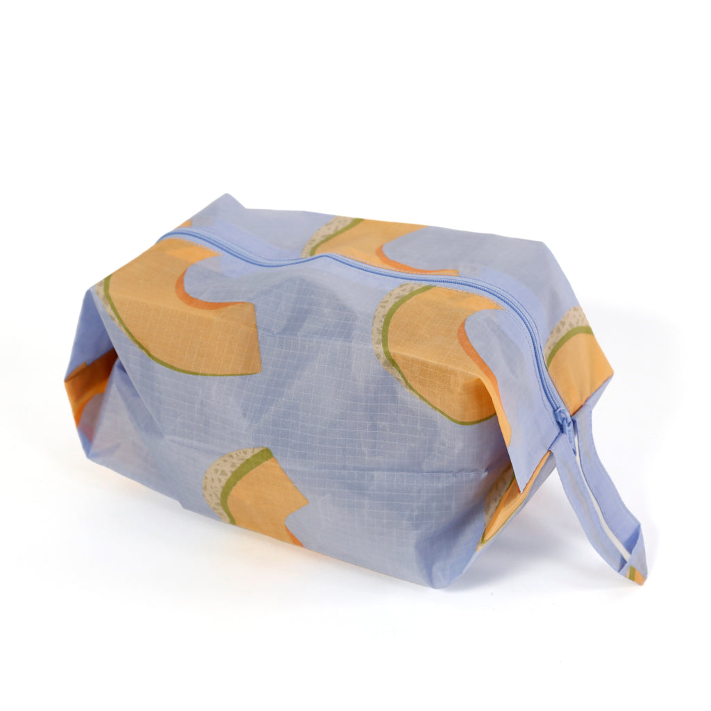 Baggu 3D Medium Zip Pouch / Cantaloupe