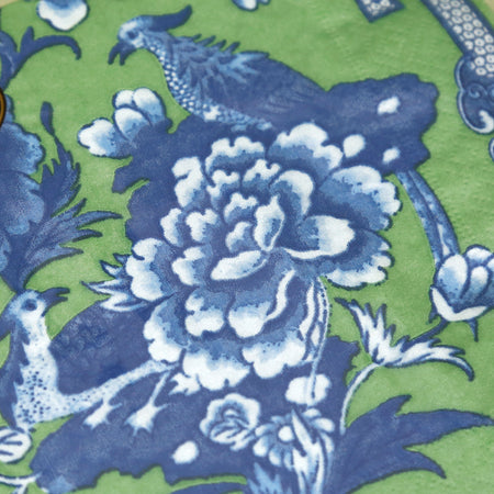 Caspari Paper Luncheon Napkins / Green and Blue