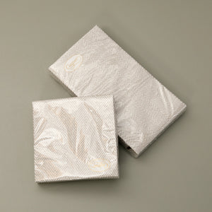 Caspari Paper Guest Napkins / Jute Flax