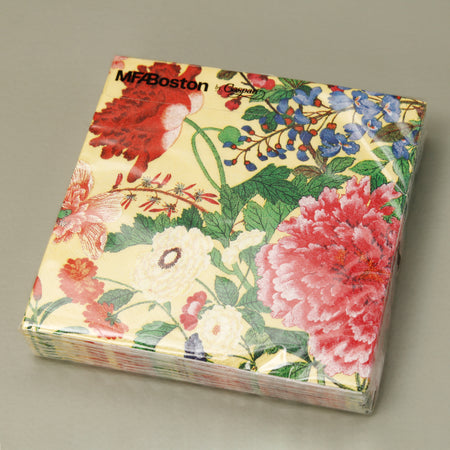 Caspari Paper Cocktail Napkins / Profusion of Flowers