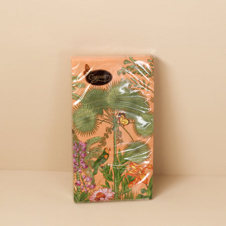 Caspari Paper Guest Napkins / Paradise Garden Melon