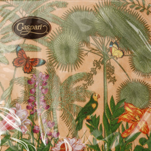 Caspari Paper Cocktail Napkins / Paradise Garden Melon