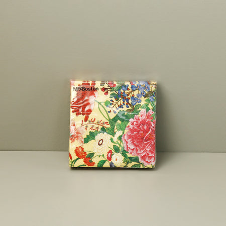 Caspari Paper Cocktail Napkins / Profusion of Flowers