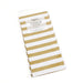 Tissue Paper Sheets / Painted Stripe Gold