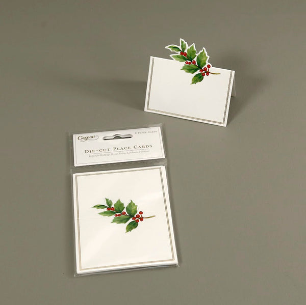 Holly Sprig Caspari Paper Place Cards